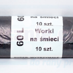 Saci de gunoi 60l 10pcs negru